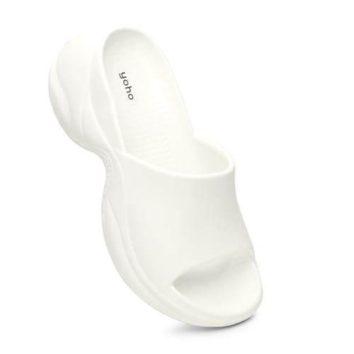 Image of YOHO SLR 102 Slip-Ons for Women | One-Piece EVA Build | Lightweight & Water-Resistant | Ergonomic Contour Design | Bold Fashion Silhouette | Sculpted Footbed | All-Day Ease