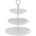 Produktbild BigDean Porzellan Etagere mit 3 Etagen - Höhe 35cm - Etagenständer Etagenplatten Servierplatte