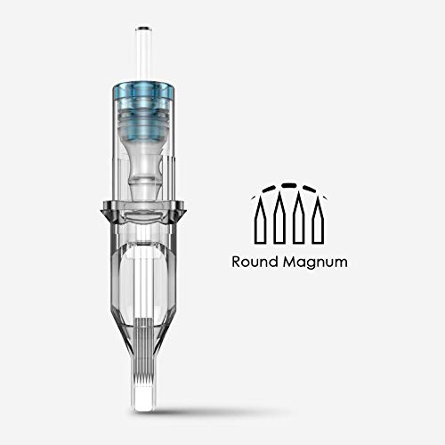 Image of Wormhole Tattoo Cartridge Needles, 11RM 20PCS Tattoo Needles Disposable Tattoo Needle Cartridge Tattoo Needles Cartridge Needles Curved Magnum for Tattoo Pen Tattoo Machine Tattoo Supplies 1211RM