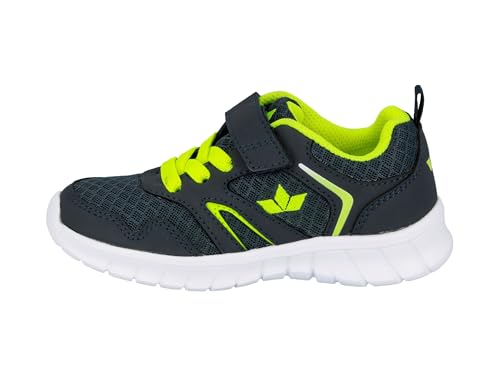 Lico Unisex Kinder Skip Vs Sneaker, Marine Lemon, 34 EU