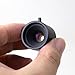 Quanmin 2 PCS CCTV Lens with Holder, F1.2 1/3