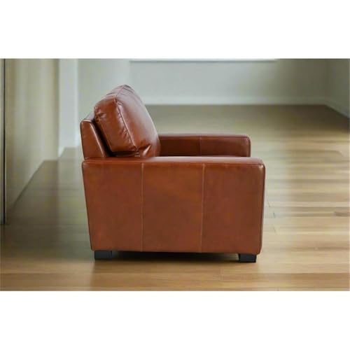 Sillón Confort Piel Menta Marrón Claro miniatura 4