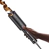 TYMO CURLPRO Automatic Rotating Curling Iron - Beach Waves Curling Wand, Portable Hair Curler, 500 Million Ionic, Dual Voltage & Lightweight for Travel, Ceramic Coating, Metallic Gray 1.25 inch