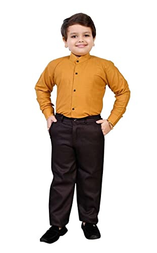 Image of ZOLARIO Stylish and Versatile 3 Piece Clothing Set Dress for Kids Boys, Coat, Pant and Shirt Set, Ideal for Wedding, Casual and Birthday.