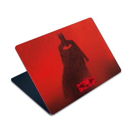 Autocollant MacBook Air 15 M2 Batman vinyle officiel style néo-noir