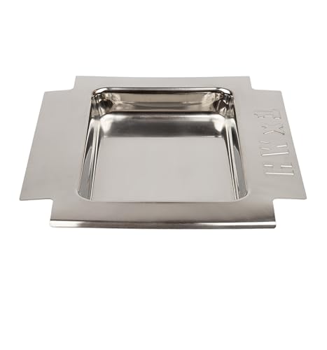 Edelstahl Tropfschale passend für Weber Gasgrill/Elektrogrill Q100 Q1000 Q1200 Q1400 Ersatzteil Alternative Aluschalen/Alu-Tropfschalen für Fett HWx1 Catch Pan kompatibel 66629/6415