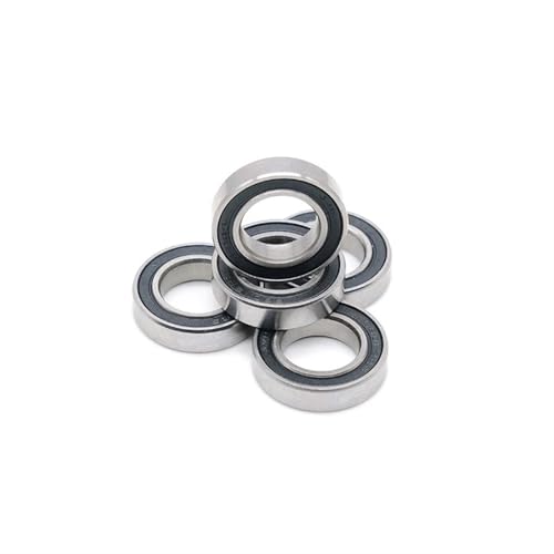 Roulement 6801-2RS 12x21x5 mm avec double joint étanche noir L-2112DD