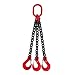 Grade 80 Alloy Steel Lifting Chain Sling with Hooks for Industrial Hoist and Crane Applications