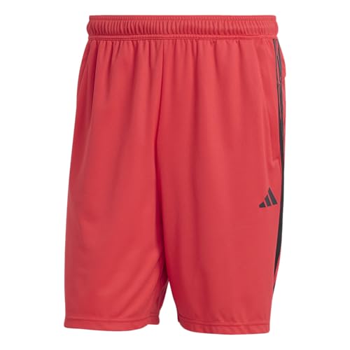 Image of adidas Tr-ES PIQ 3Sho Men Blue Training Shorts Size -