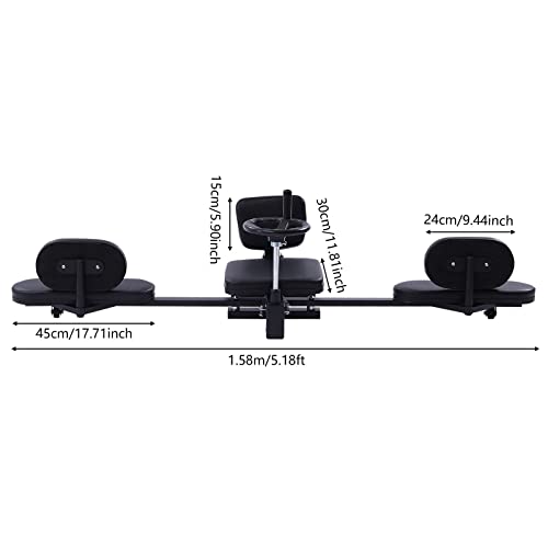 Leg Stretcher, 100kg/220.46lbs Heavy Duty Profi Leg Stretcher Machine Gymnastics Yoga Splits Leg Stretching Flexibility Equipment MMA Training Machine Martial Arts Gear for Home Gym Training Fitness