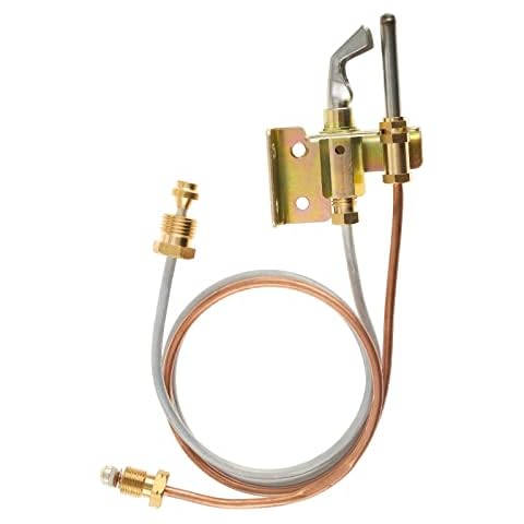 ETERMETA Natural Gas Water Heater Parts Pilot Assembly and Thermocouple Compatible with Desa, Reddy, All-Pro, Universal, Nr, Sears, Remington and Many Other Propane Forced Air Heaters, 24 Inch Long Cover