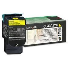 Lexmark C540A1Yg Oem Toner - C540 C543 C544 C546 X543 X544 X546 X548 Series Yellow Return Program Toner (1000 Yield) Oem #TOP1