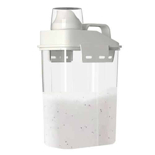 Zvn Zojne Soporte para cápsulas de lavandería, soporte para detergente en polvo, organización de lavandería, dispensador de suavizante de tela impermeable para potenciador de aroma de lavandería