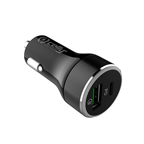Caricabatterie Auto Celly 30W USB-C PD - Ricarica Veloce Per Smartphone E Tablet In Macchina