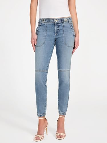 GUESS Women's Eco Cadet Denim Jogger2