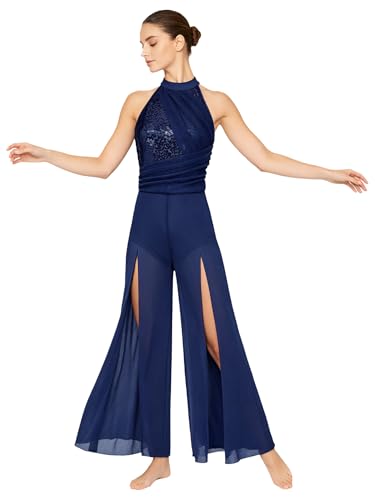 Combinaison danse lyrique extensible Sxiwei maillot patinage fluide - 2