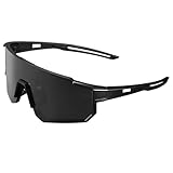 ZYMIADOU Oxxggkao - Gafas deportivas polarizadas vintage, resistentes al viento, antirreflejos, para ciclismo, pesca, conducción, unisex, polarizadas, para hombres y mujeres