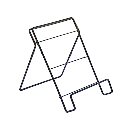 Support pour livre de recettes de cuisine ARFUKA noir idéal pour cuisiner les mains libres