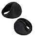 Gcroet Ear Muffs Fleece Warm Earmuffs Ear Warmer Winter Accessory for Men Women Black 2pcs Style 2
