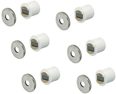 DX Magneetsnapper 6 kg metalen tegenplaat bruin | Online Deurbeslagshop
