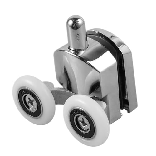 Roulettes de porte de douche 23 mm galets alliage aluminium pour porte coulissante en verre