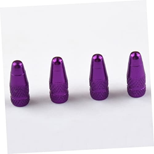 Abaodam 20pcs tapas de válvula de aleación de aluminio anodizado resistentes a la corrosión para bicicletas, compatibles con bicicletas de montaña y de carretera miniatura 2