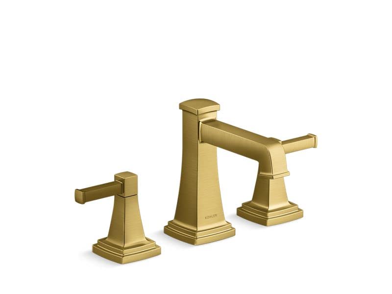fen47★ Kohler K-27399-4 Riff 1.2 GPM Widespread Bathroom Faucet - Vibrant