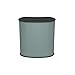 Vispronet Portable Trade Show Counter - Silver Corrugated Plastic Sidewalls - Pop Up Podium Countertop - Trade Show Table Display with Carrying Bags for Exhibition Promotion Retail (Black)
