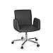 Produktbild hjh OFFICE 600998 Drehsessel DESIGNIA Kunstleder Dunkelgrau moderner Büro Drehstuhl, hochwertige Verarbeitung, höhenverstellbar