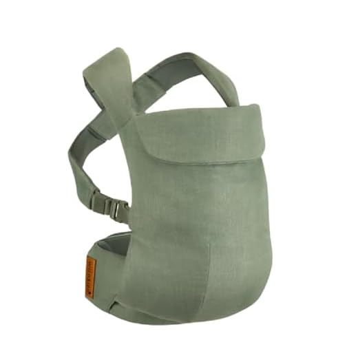 WildBird - Aerial Carrier - 7 to 45 lbs - for Moms, Dads & Caregivers - 100% Natural European Linen Fibers - Versatile & Adjustable - Small Size - Acadian Fabric