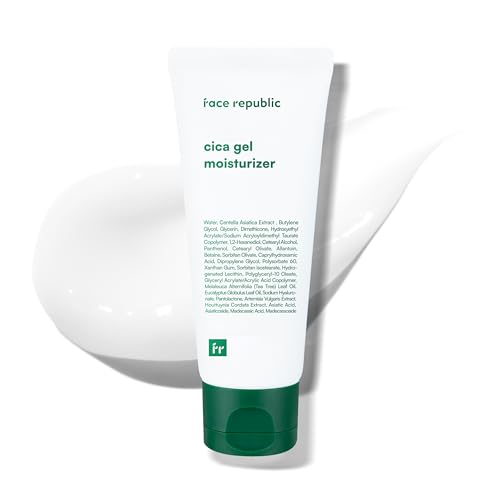 Amazon.com: Face Republic Cica Gel Moisturizer | Soothing