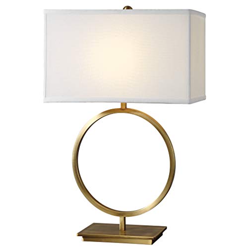 Uttermost Duara lámpara de mesa 1 luz 18.5 pulgadas ancho miniatura 6