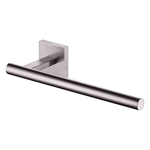 KOKOSIRI Towel Holder Brushed Nickel Bathroom Accessory Hand Towel Bars Wall Mounted Kitchen Cabinet Paper Holder Stainless Steel B3008BR