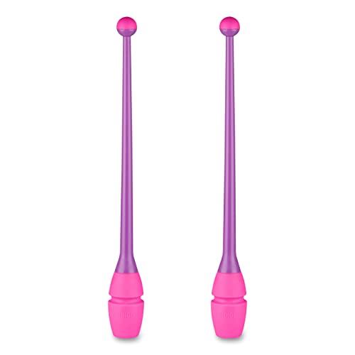 DRUNA Mazas Engarzables de Tecnocaucho Indigo 36 cm (Violeta-Rosa)