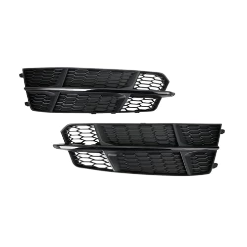 Rejilla de faros antiniebla para coche Audi A6 C7 S-Line 2015-2018 en diseño de panal