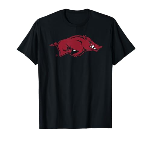 Arkansas Razorbacks Icon Black Officially Licensed T-Shirt