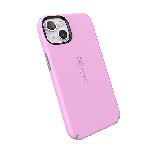 Protection MagSafe iPhone 13 Speck CandyShell Pro coque antichoc violette
