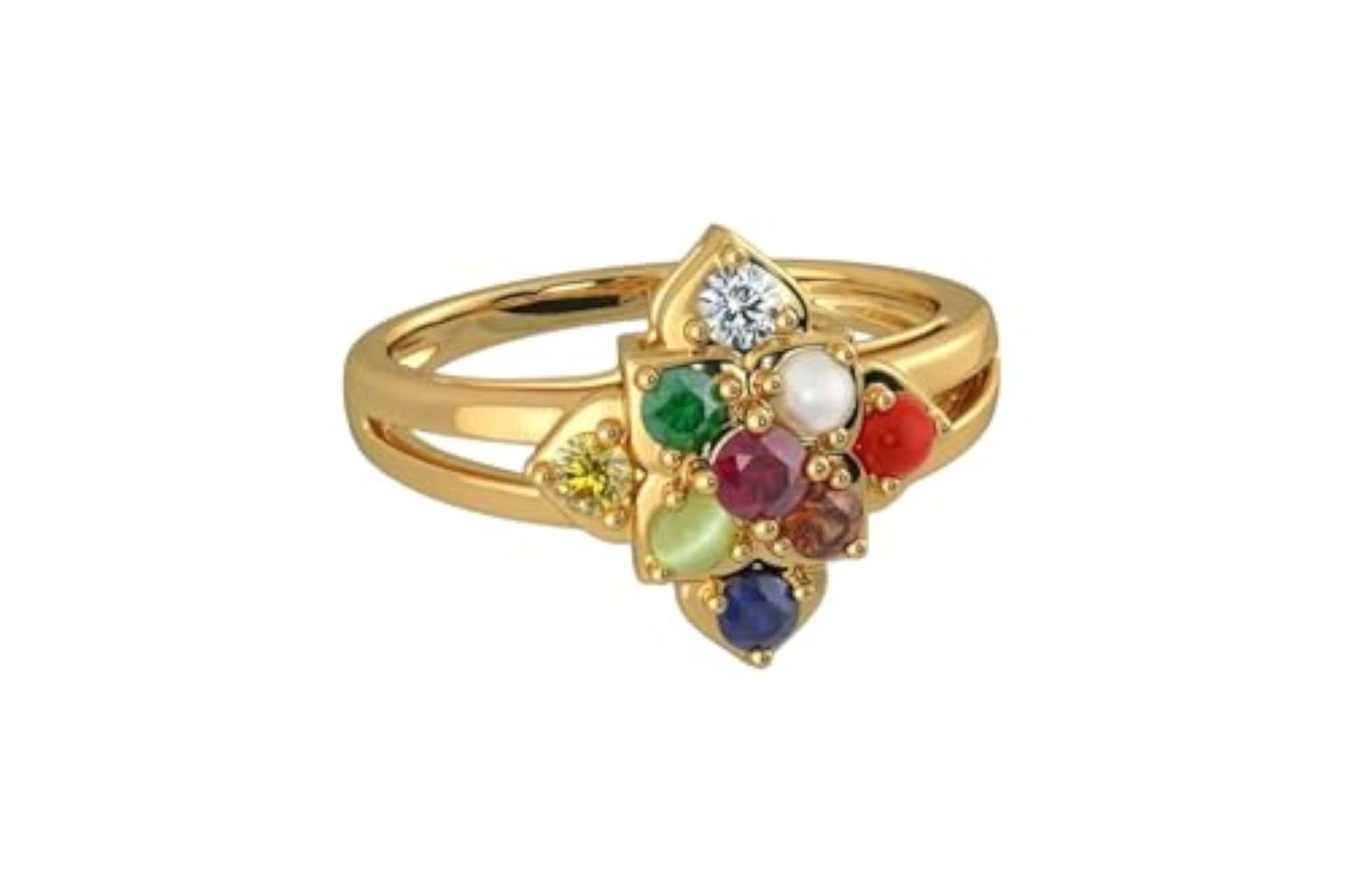 Men's & Women's Nine Planetary Stones Navgrah Finger Ring