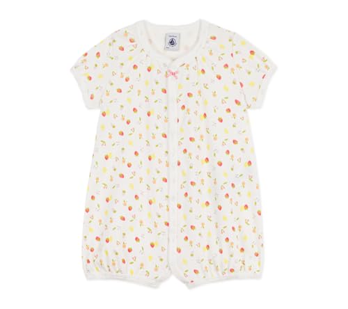 Vêtements nuit bébé fille Petit Bateau A0fcq pyjama en coton naissance