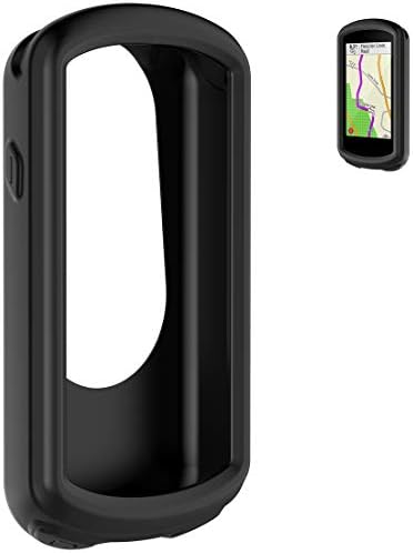 For Garmin Edge 1030 Plus Protective Case Cover, LOKEKE Silicone Protective Case Cover Shell Skin For Garmin Edge 1030/ 1030 Plus (Silicone Black)