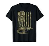 Vintage Retro USA Alligator Hunting & Hunter T-Shirt