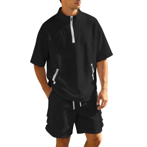 Combinaison de loisirs unie homme en coton pour rester au frais sans transpirer cet été
