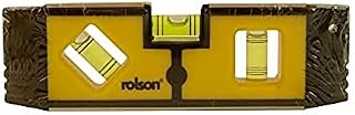 Rolson 54114 Mini Magnetic Level - Multi-Colour