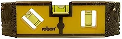 Rolson 54114 Mini Magnetic Level - Multi-Colour
