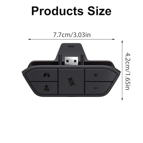 Adaptateur casque pour contrôleur son 3.5mm en ABS installation facile - 5