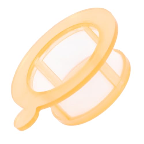 PRETYZOOM Cell Filter Laboratory Mesh Fine Sieve Strainer Filter Food Colander Strainer Sifter Removal Cell Experiment Tool Nylon Mesh Experiment Tool Chemistry Supplies Yellow Polypropylene