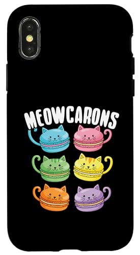 Meowcarons }J LD 킢 }J X}zP[X iPhone X/XS p