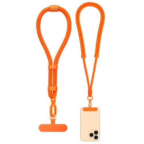 Correa de cuello para teléfono ajustable ideal para viajar y fotografiar sin caídas