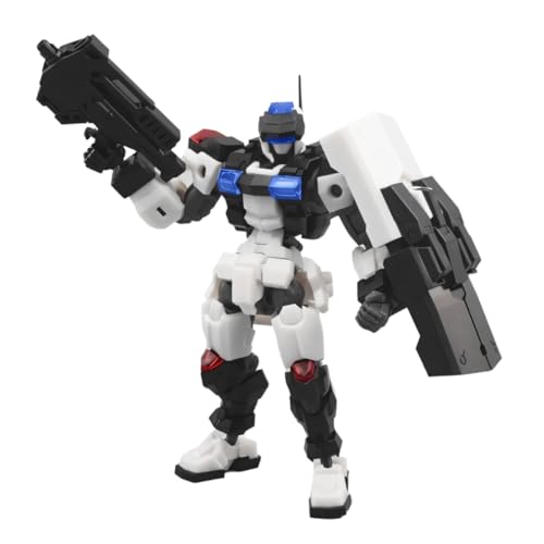 HiPlay KEMO Plastic Model Kits: Armored Squad - Patrol No.57, Mecha Musume, Anime Style 1:24 Scale Miniature Collectible Action Figures No.57