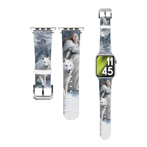 Bracelet Anne Stokes en cuir véritable pour Apple Watch 38/40/41mm